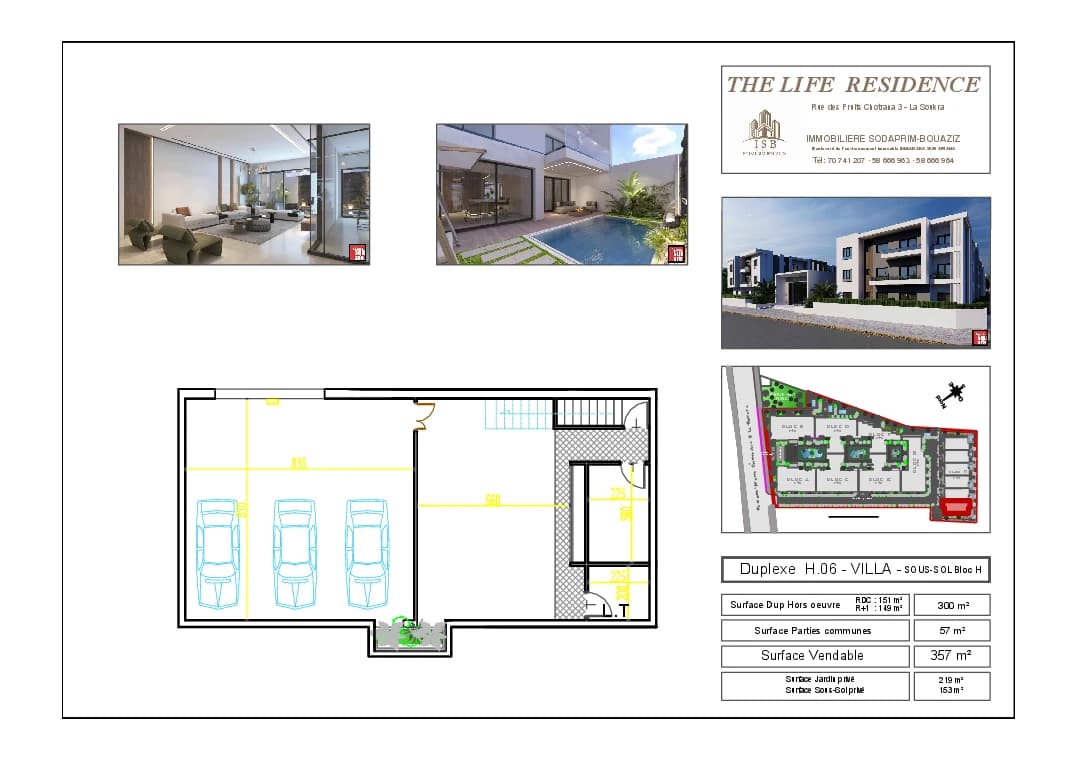 Plan Villa - VILLA-6 - RDC
